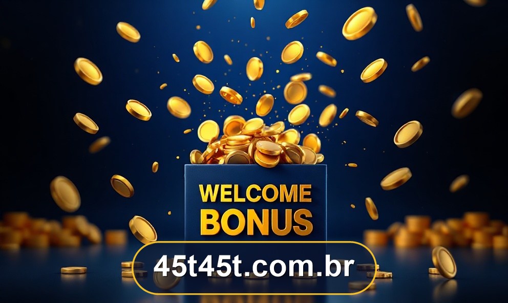 Bônus de boas-vindas R$99 no 45T